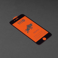 Techsuit - Folie Sticla - iPhone 7 / iPhone 8 / iPhone SE 2, SE 2020 - Negru