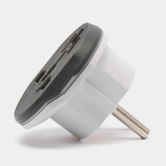 Techsuit - Adaptor de călătorie, 16A, 250V, - Gri / Alb