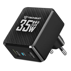 Techsuit - Încărcător, USB, Type-C, încărcare rapidă, PD35W