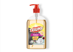 Triumf Detergent de Vase cu Bicarbonat, Îndepărtează Grăsimea și Mirosurile, 500 ml