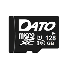 Dato - Card Memorie Pro - Micro SDXC, 128GB, Class 10, Read up to 80MB/s, Write up to 10MB/s - Black
