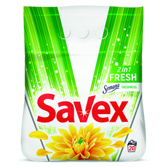 SAVEX Parfume 2in1 Fresh Detergent Rufe 2 Kg