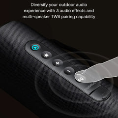 Boxa wireless Baseus AeQur VO20 - Bluetooth 5.3, RGB Led, IPX5, Bass - Black