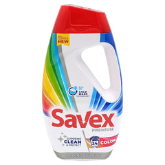 SAVEX Detergent Lichid Premium Color, 24 Spalari, 1.08 L