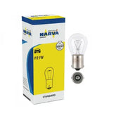 Set 2 Becuri auto auxiliare cu halogen Narva P21W, 12V, 21W