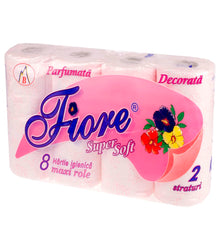 Fiore Prosoape de Bucatarie, 2 Straturi, 8 role