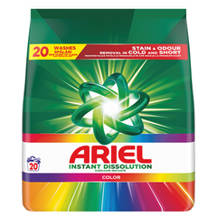 Ariel Detergent Rufe Pudra Color 1.5KG,20 Spalari