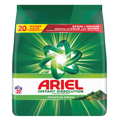 Ariel Detergent lichid Mountain Spring 20 spalari, 1.3 l