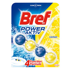 Bref Power Aktiv Odorizant Toaleta Lemon 50 g