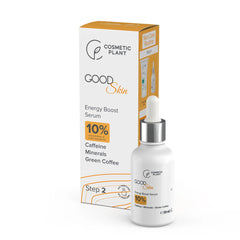 Serum cu Cafeina, Minerale si Cafea Verde Good Skin Energy Boost 30 mililitri Cosmetic Plant