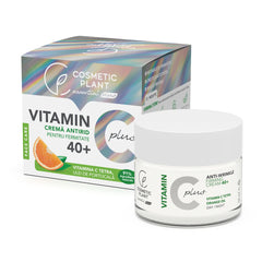 COSMETIC PLANT, Vitamin C Plus Crema de Fata Antirid pentru Fermitate 40+ 50ml