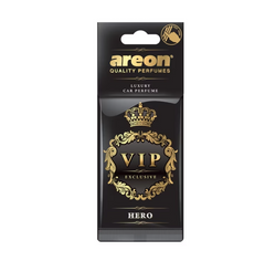 Odorizant auto, card, Areon VIP Exclusive, Hero, 19 x 7.5 x 0.5 cm