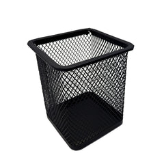 Suport Pătrat Metalic pentru Instrumente de Scris