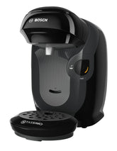 Espressor Bosch Tassimo Style TAS112E, 1400W, 3.3 bar, 0.7l, Autocuratare si decalcifiere, capsule, Negru