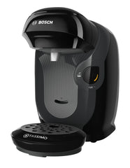 Espressor Bosch Tassimo Style TAS112E, 1400W, 3.3 bar, 0.7l, Autocuratare si decalcifiere, capsule, Negru