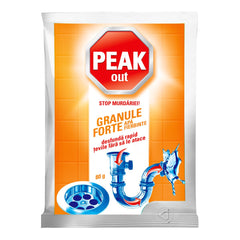Granule Peak Out Pentru Desfundat Tevi Apa Calda / Rece 60 g