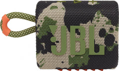 Boxă Portabilă JBL GO3 Squad Camo, Bluetooth, Rezistentă la Apă și Praf