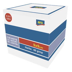 aro cub de Hartie Alba cu Suport 900 Coli