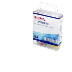 SIGMA Pioneze Diverse Culori 60 Bucati/ Set