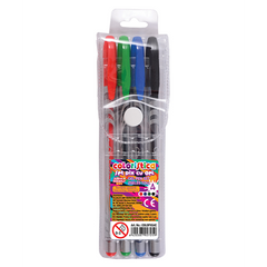 SCHOOL FRIENDLY COLORISTICA Pix cu Gel Diverse Culori