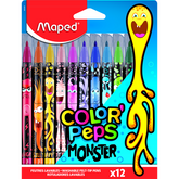 Maped Carioci Monster 12 culori