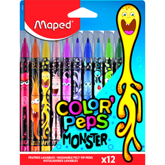Maped Carioci Monster 12 culori