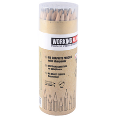 WORKING UP Creion HB cu Radiera 40 bucati