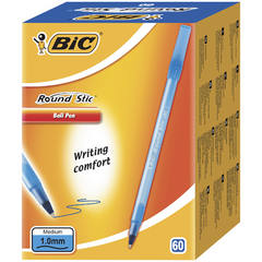 BiC Round Stic Pix Albastru 60 bucati
