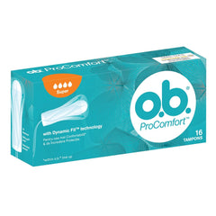 OB Procomfort Super 16 Tampoane
