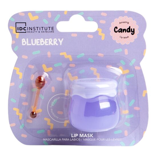 Masca de buze cu aroma de afine Candy IDC Institute, 6g