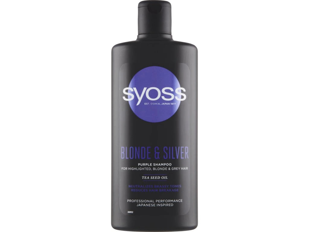 Sampon Syoss Blond și Argintiu, 440ml