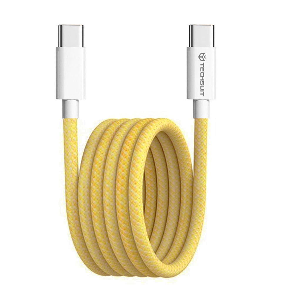 Techsuit - Cablu de date - pentru Apple, Android, Type-C, 1m - Multicolor
