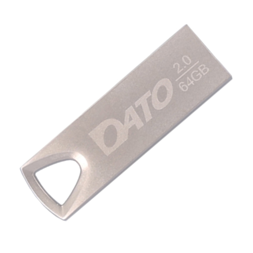 Dato - Stick De Memorie 2.0 FlashDrive, 64GB, Read 9MB/s, Write 5MB/s - Silver