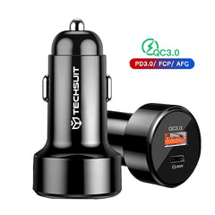 Încărcător Auto Techsuit Premium (QC3.0)
