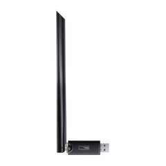 Adaptor wireless FastJoy, Baseus, 150Mbps, 6dBi, IEEE 802.11 b/g/n, 2.4 GHz, USB-A, Negru
