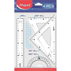 MAPED – Set Geometrie 4 Piese