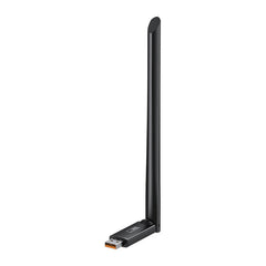 Adaptor wireless FastJoy, Baseus, 150Mbps, 6dBi, IEEE 802.11 b/g/n, 2.4 GHz, USB-A, Negru