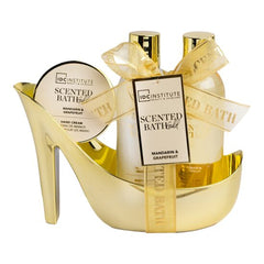 Set 3 produse de ingrijire Scented Gold Shoe, IDC Institute, 410 ml