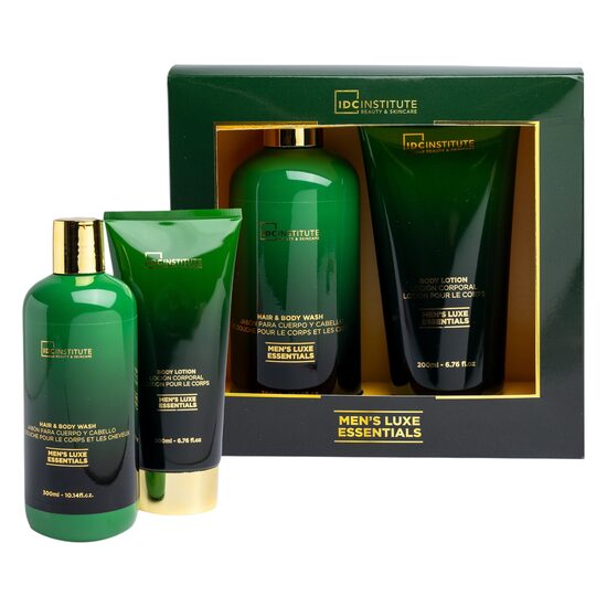 Set 2 produse de ingrijire Men's Lux Essentials, IDC Institute, 500 ml