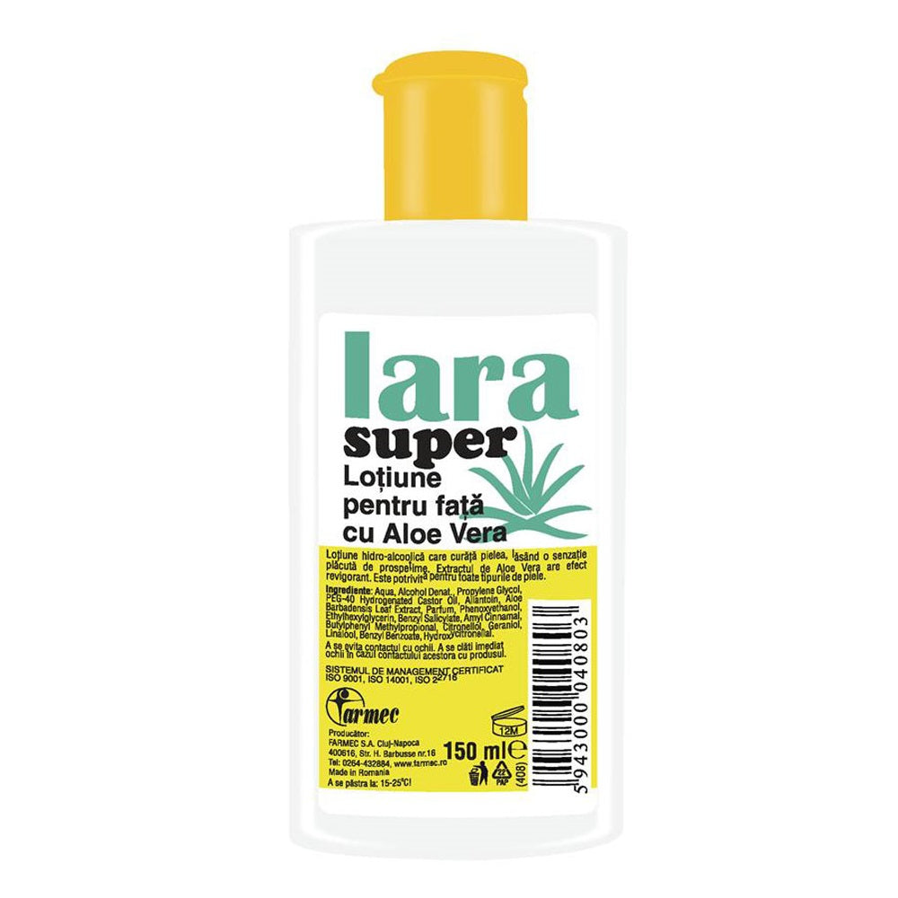 Lotiune pentru față cu Aloe Vera Lara – 150 ml