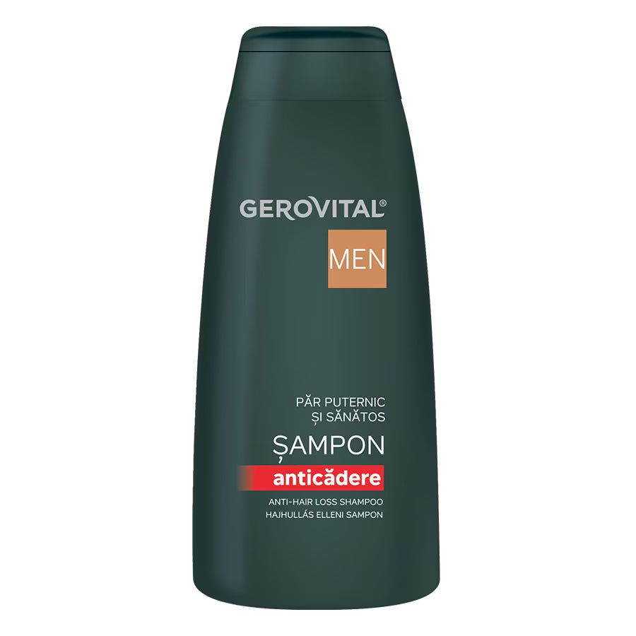 Gel de dus 3 in 1 Activ / Anticadere par , 400 ml, Gerovital