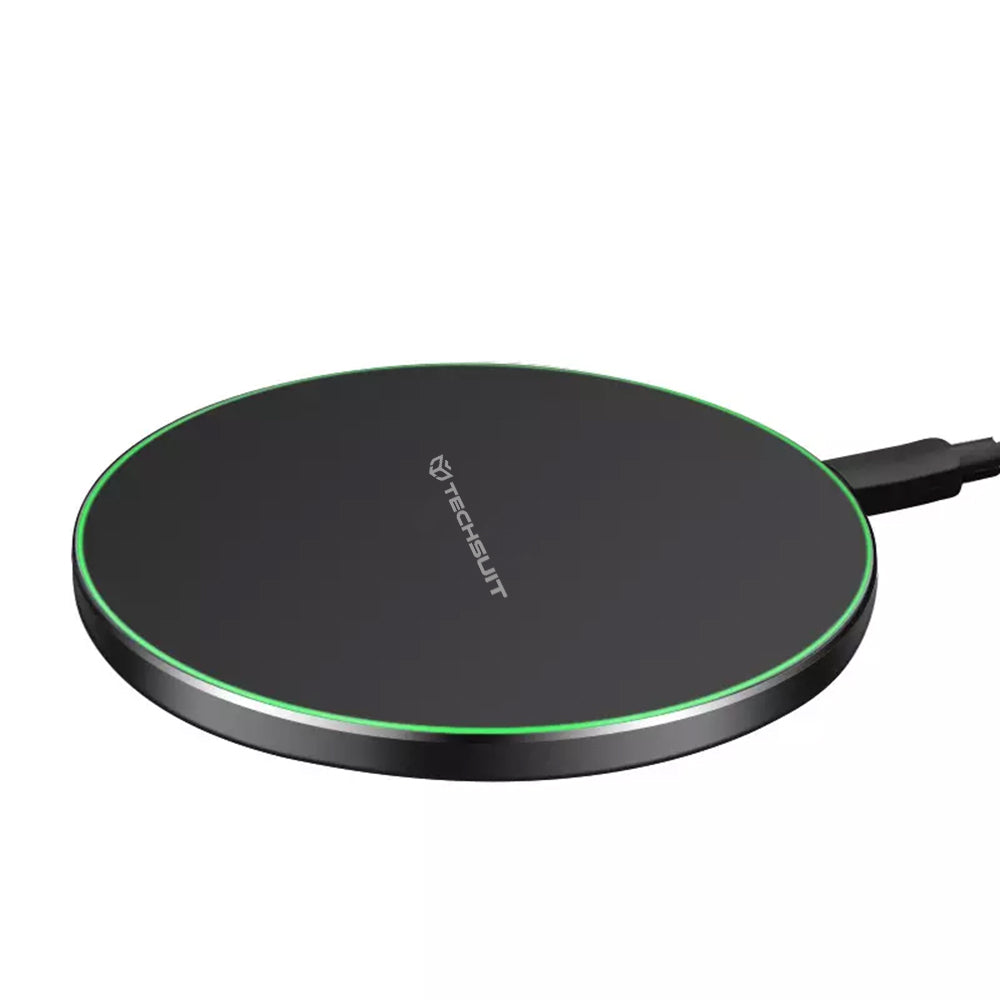 Încărcător Wireless TECHSUIT RGB 10W Negru