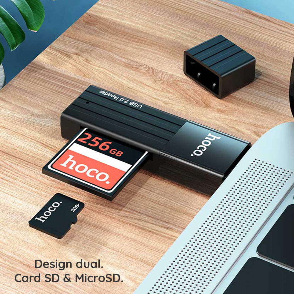 Cititor Card Hoco HB20 Negru