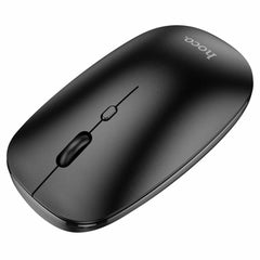 Mouse Wireless Hoco GM15, Negru, 2.4GHz, Design Ergonomic