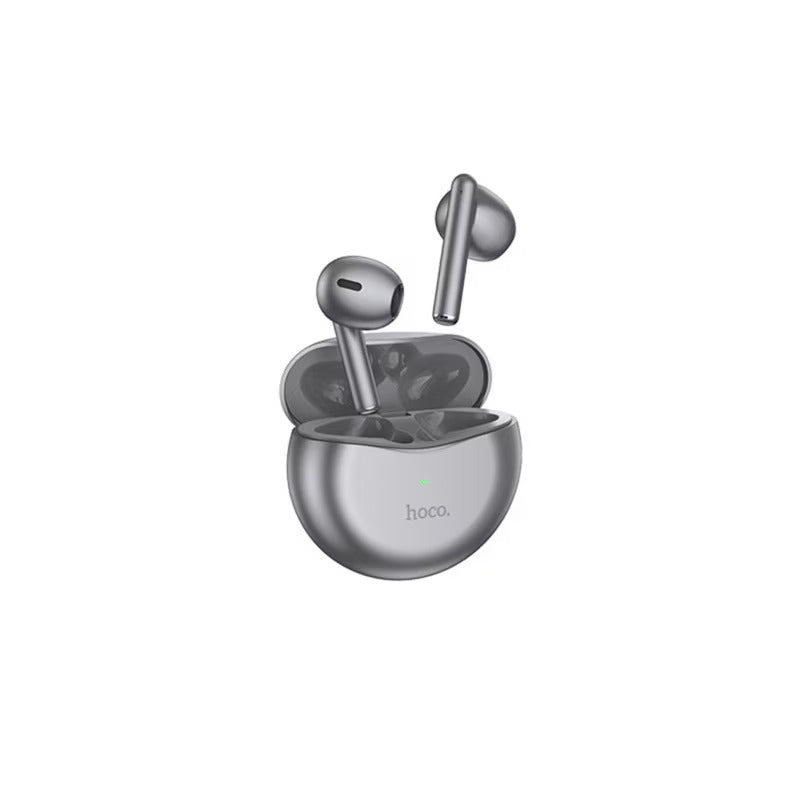 Căști Wireless Hoco EW14, Culoare Gri Metalizat, Bluetooth 5.3, Microfon