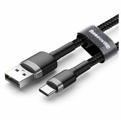 Cablu Date BASEUS 2M Gri/Negru