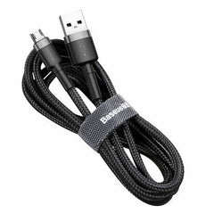 Cablu Date BASEUS 2M Gri/Negru
