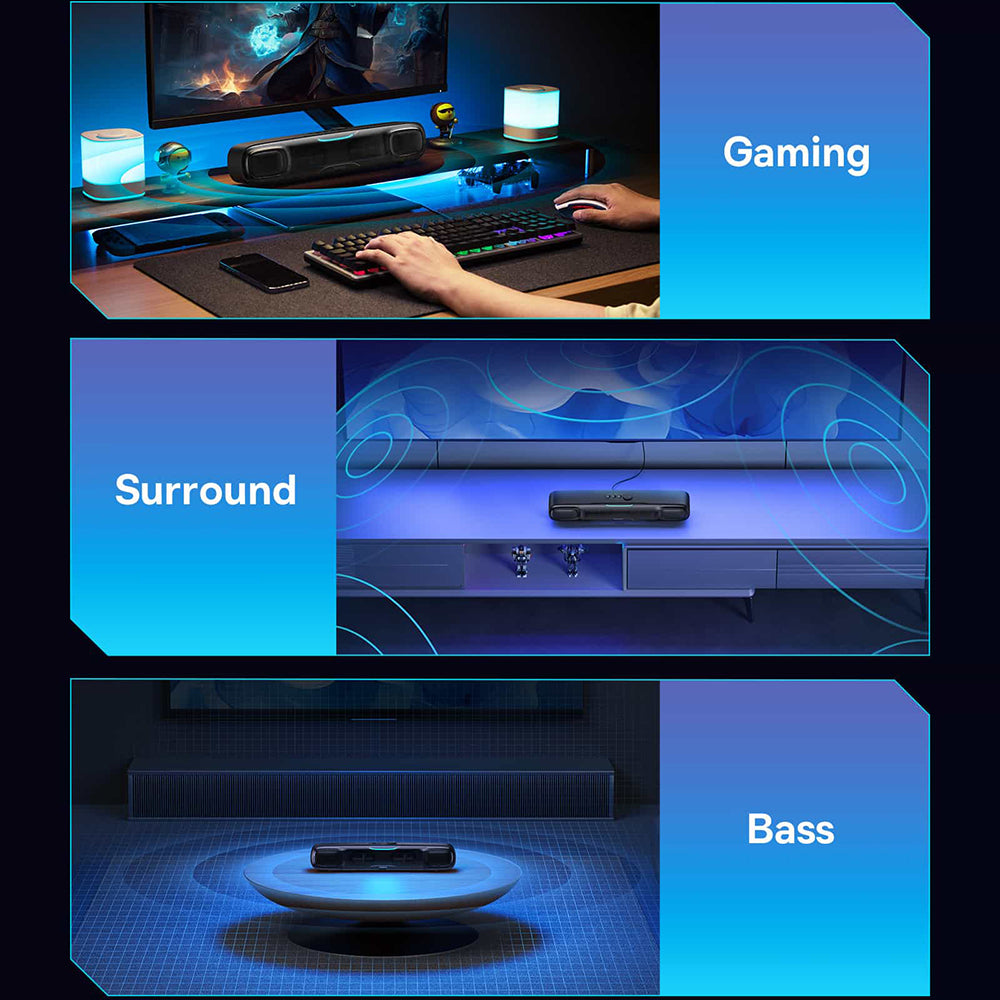 Mini Soundbar BASEUS AEQUR DS10