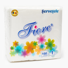 Fiore Servețele de masă 1 strat, 25x25 cm, 100 buc