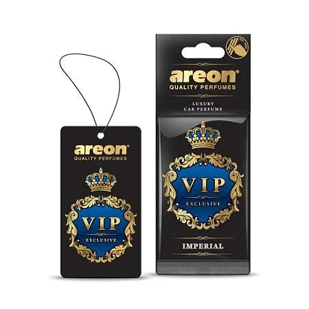 Odorizant auto, card, Areon VIP Exclusive, Imperial, 19 x 7.5 x 0.5 cm